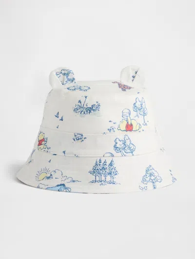 Gap Kids' Baby Winnie The Pooh Cotton Gauze Bucket Hat In Multi