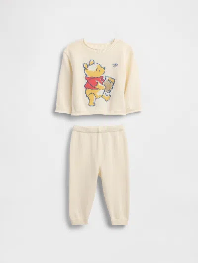 Gap Baby Winnie The Pooh Sweater Set In Neutral