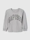 Gap Baby 1969 Logo T-shirt In Pilot Grey