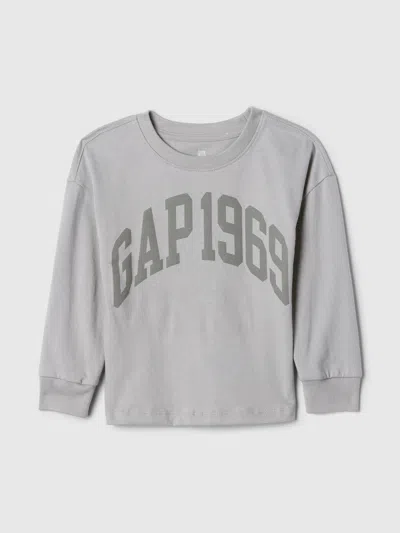 Gap Baby 1969 Logo T-shirt In Pilot Grey