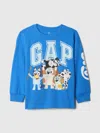 Gap Baby Bluey Graphic T-shirt In Supersonic Blue