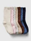 Gap Baby & Toddler Crew Socks (7-pack) In Multi