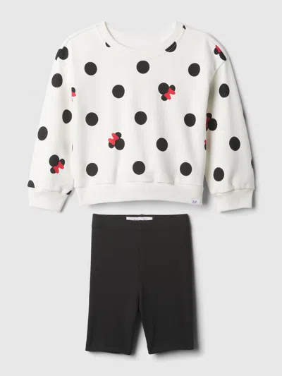 Gap Baby | Disney Minnie Mouse Outfit Set In Off White