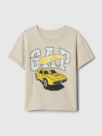 Gap Baby Hot Wheels Graphic T-shirt In Bedrock Beige