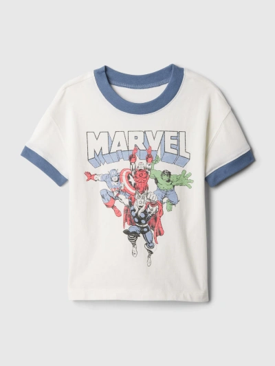 Gap Baby I Marvel Graphic T-shirt In Off White