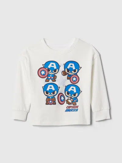 Gap Baby Marvel Graphic T-shirt In Off White