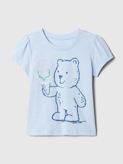 Gap Baby Mix And Match Graphic T-shirt In Beach Blue