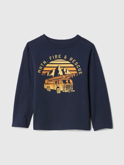 Gap Baby Mix And Match Graphic T-shirt In Blue