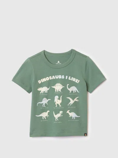 Gap Baby Mix And Match Graphic T-shirt In Dark Forest Green