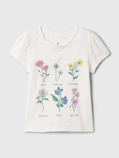 Gap Baby Mix And Match Graphic T-shirt In Flowers Blue