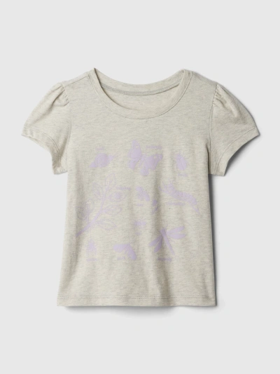 Gap Baby Mix And Match Graphic T-shirt In Light Grey Heather