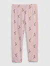 Gap Baby Organic Cotton Mix And Match Print Leggings In Ballet Slipper Pink