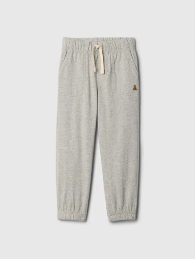 Gap Kids' Baby Mix And Match Pull-on Joggers In Light Gray