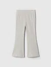 Gap Baby Mix And Match Rib Flare Leggings In Light Grey