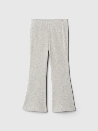 Gap Baby Mix And Match Rib Flare Leggings In Light Grey