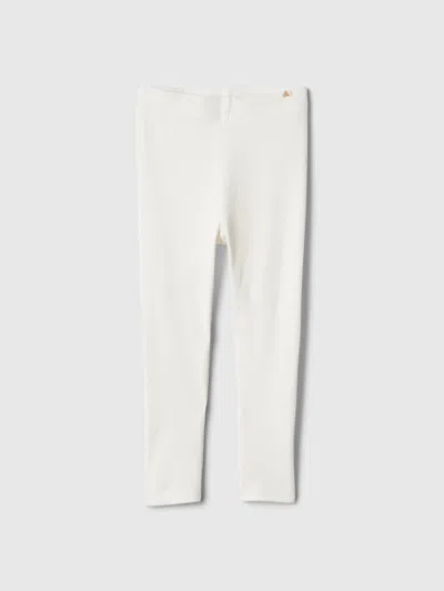 Gap Baby Mix And Match Rib Leggings In Ivory Frost