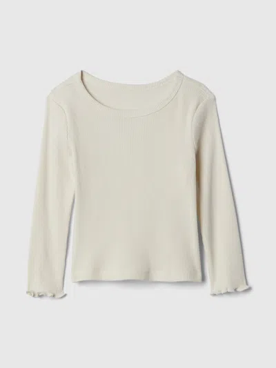 Gap Baby Mix And Match Rib T-shirt In Ivory Frost