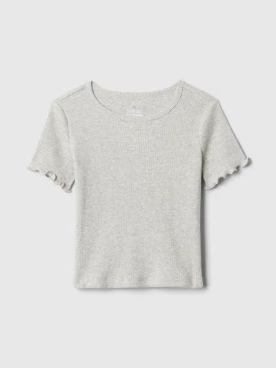 Gap Baby Mix And Match Rib T-shirt In Light Grey