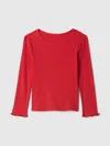 Gap Baby Mix And Match Rib T-shirt In Modern Red