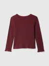 Gap Baby Mix And Match Rib T-shirt In Red Delicious