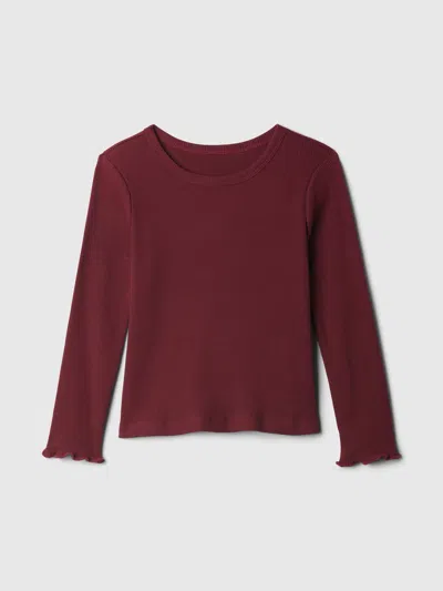 Gap Baby Mix And Match Rib T-shirt In Red Delicious
