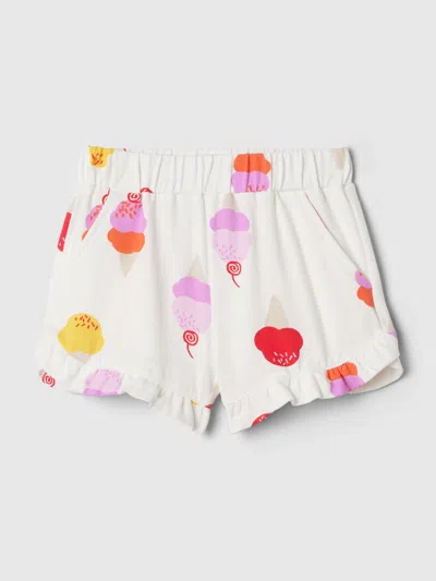 Gap Baby Mix And Match Ruffle Shorts In White