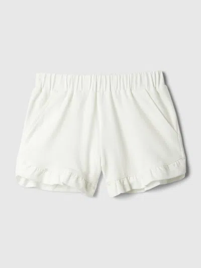 Gap Baby Mix And Match Ruffle Shorts In Off White
