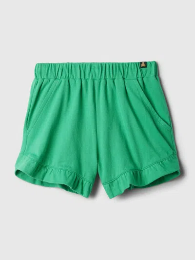 Gap Baby Mix And Match Ruffle Shorts In Simply Green 17-5936
