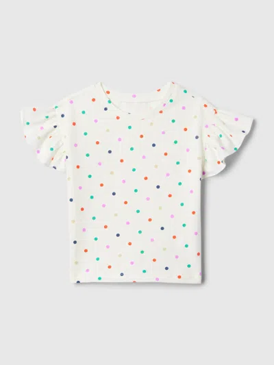 Gap Baby Mix And Match Ruffle T-shirt In Polka Dots