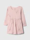 Gap Baby Mix And Match Skater Dress In Primitive Pink