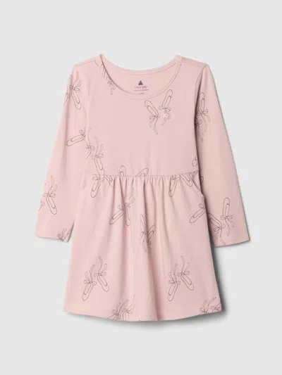 Gap Baby Mix And Match Skater Dress In Primitive Pink