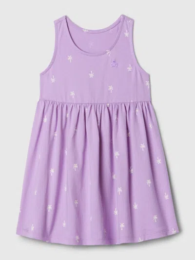 Gap Baby Mix And Match Tank Dress In Purple
