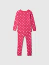 Gap Baby Organic Brushed Cotton Pj Set In Pink Dot
