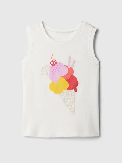 Gap Baby Organic Cotton Mix And Match Tank Top In Ice Cream Cone