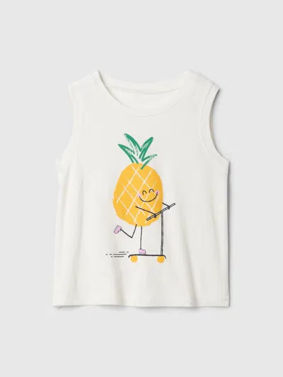 Gap Baby Organic Cotton Mix And Match Tank Top In Pineapple Yellow