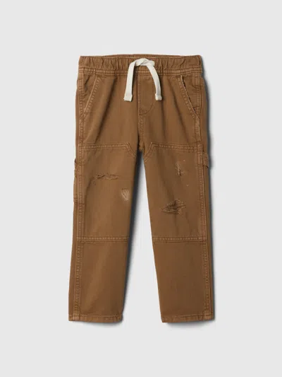 Gap Baby Original Double-knee Carpenter Jeans In Palomino Brown