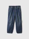 Gap Baby Parachute Sweatpant Jeans In Dark Wash