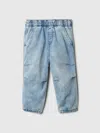 Gap Baby Parachute Sweatpant Jeans In Light Wash
