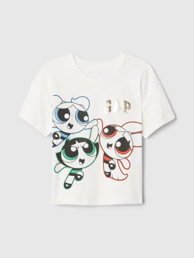 Gap Baby Powerpuff Girls' Graphic T-shirt In Off White