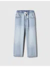 Gap Baby Ultrasoft Pull-on Baggy Jeans In Light Indigo