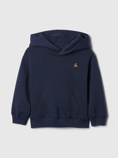 Gap Kids' Baby Vintage Soft Brannan Bear Hoodie In Blue