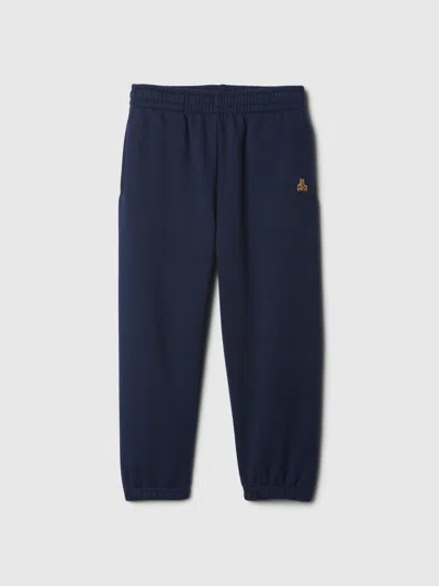 Gap Kids' Baby Vintage Soft Brannan Bear Joggers In Blue