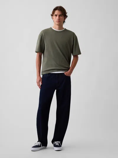 Gap Baggy Barrel Jeans In Rinse Wash