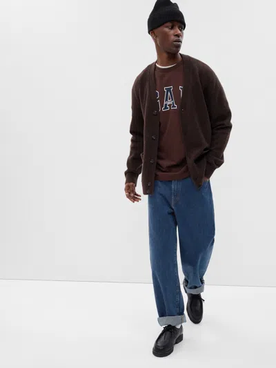 Gap Baggy Jeans With Washwell In Dark Wash