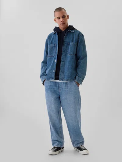 Gap Baggy Jeans In Light Wash