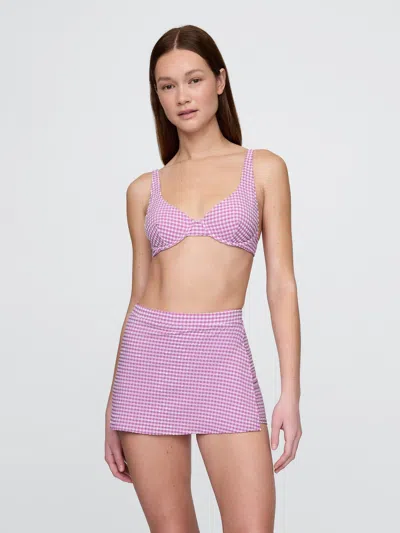 Gap Balconette Bikini Top In Pink