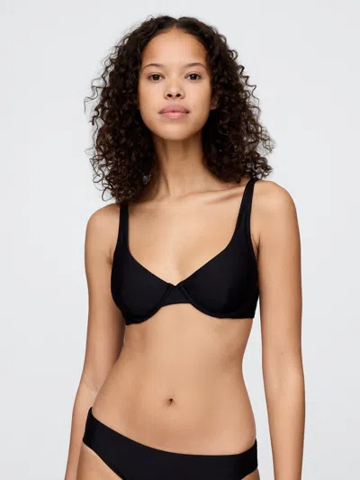Gap Balconette Bikini Top In Black