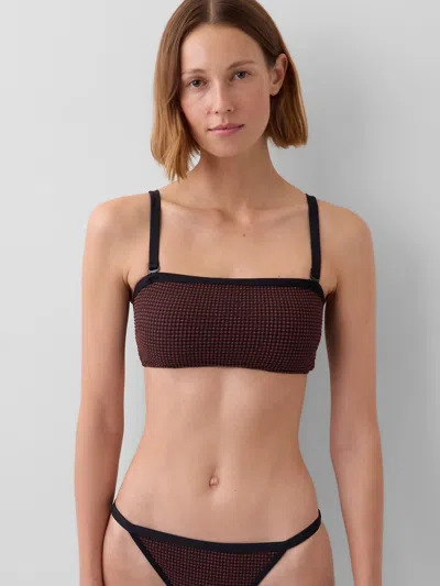 Gap Bandeau Bikini Top In Brown