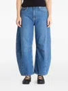 Gap Barrel-leg Darted Jeans In Blue