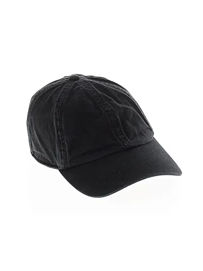 Pre-owned Gap Baseball Cap In Black